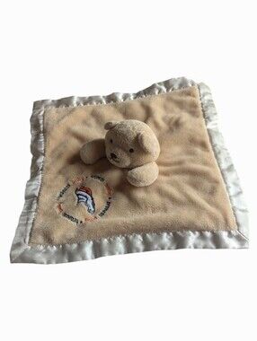 Baby Fanatic Denver Broncos Teddy Bear Plush Security Blanket